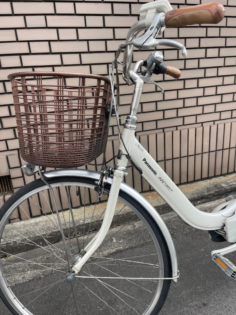 8.9ahパナソニック電動アシスト自転車26インチ