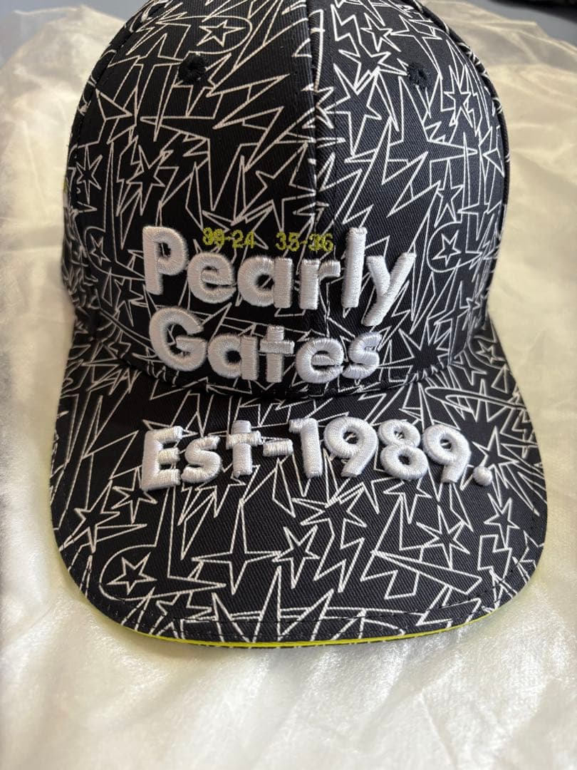 PEARLY GATES 星柄キャップ