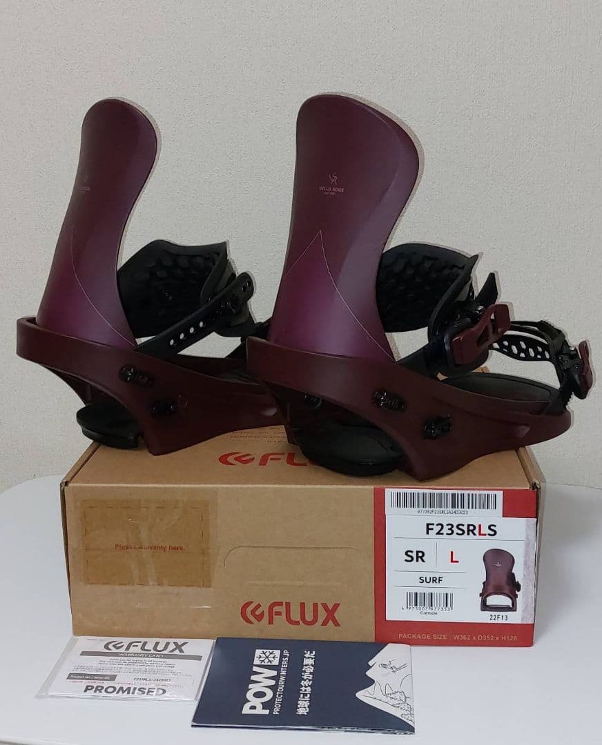 ビンディング　FLUX　SR　22－23　Lサイズ　27cm〜