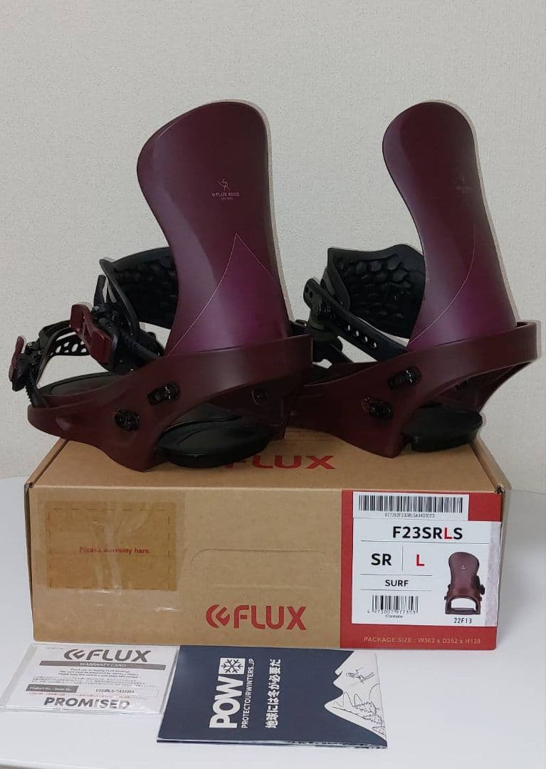 ビンディング　FLUX　SR　22－23　Lサイズ　27cm〜