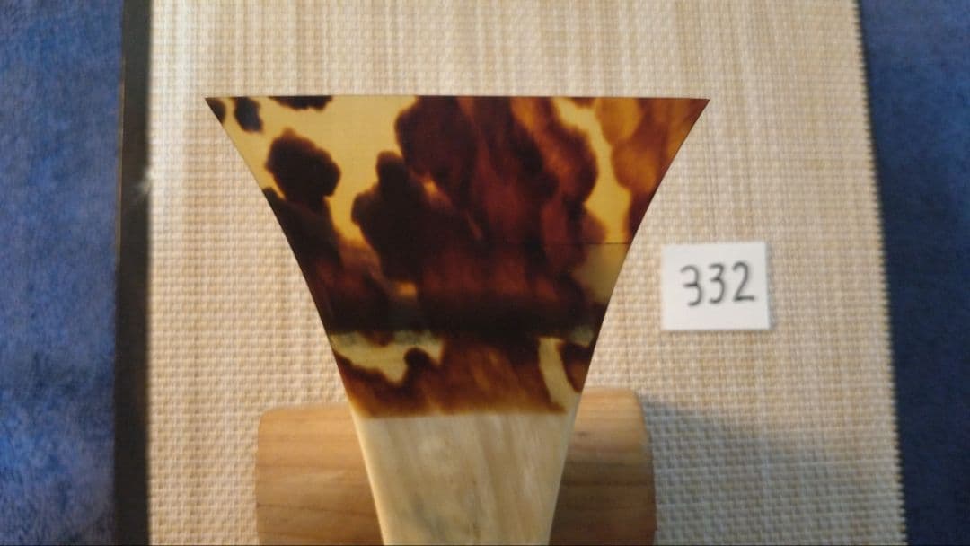 三味線バチ【送料無料】332白水牛ALL天然素材