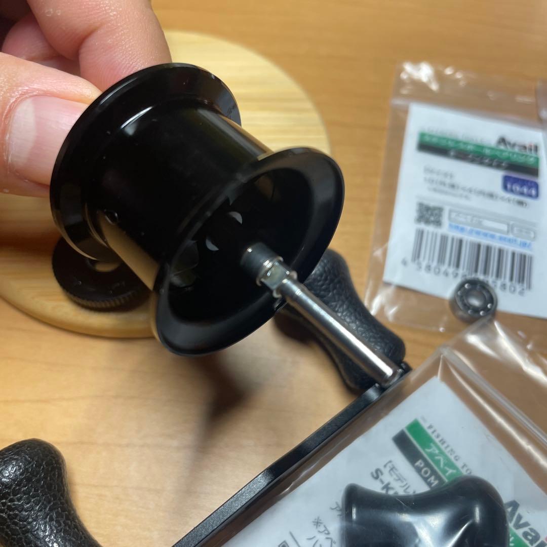 バンタム100 希少BTM1039Rスプール＆パーツ セットで購入4千円引き