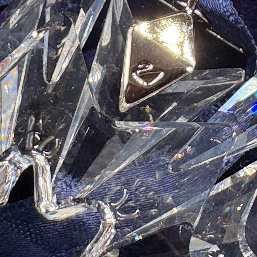 箱付 スワロフスキー クリスタル　オーナメント　雪の結晶　2003　no.175