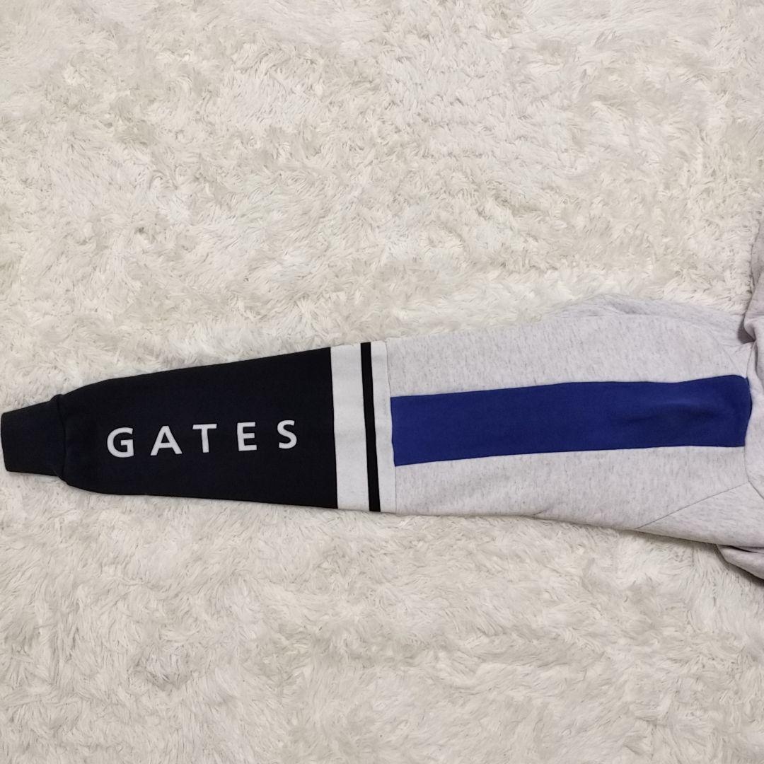 PEARLY GATES パーリーゲイツ 袖ロゴプルオーバーパーカー バイカラー