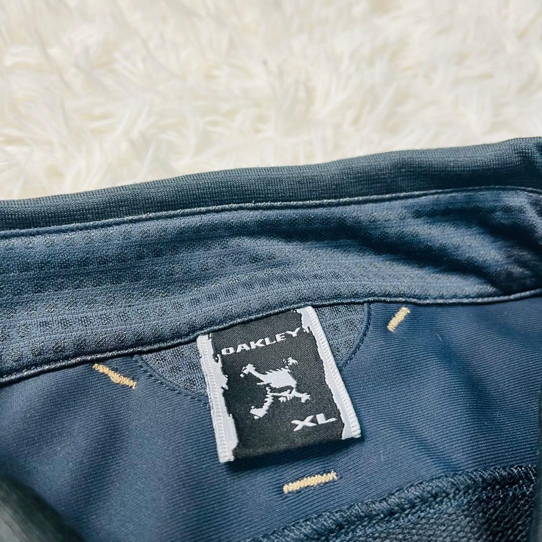 メンズウェア OAKLEY GOLF SKULL STRETCH L/S POLO XL