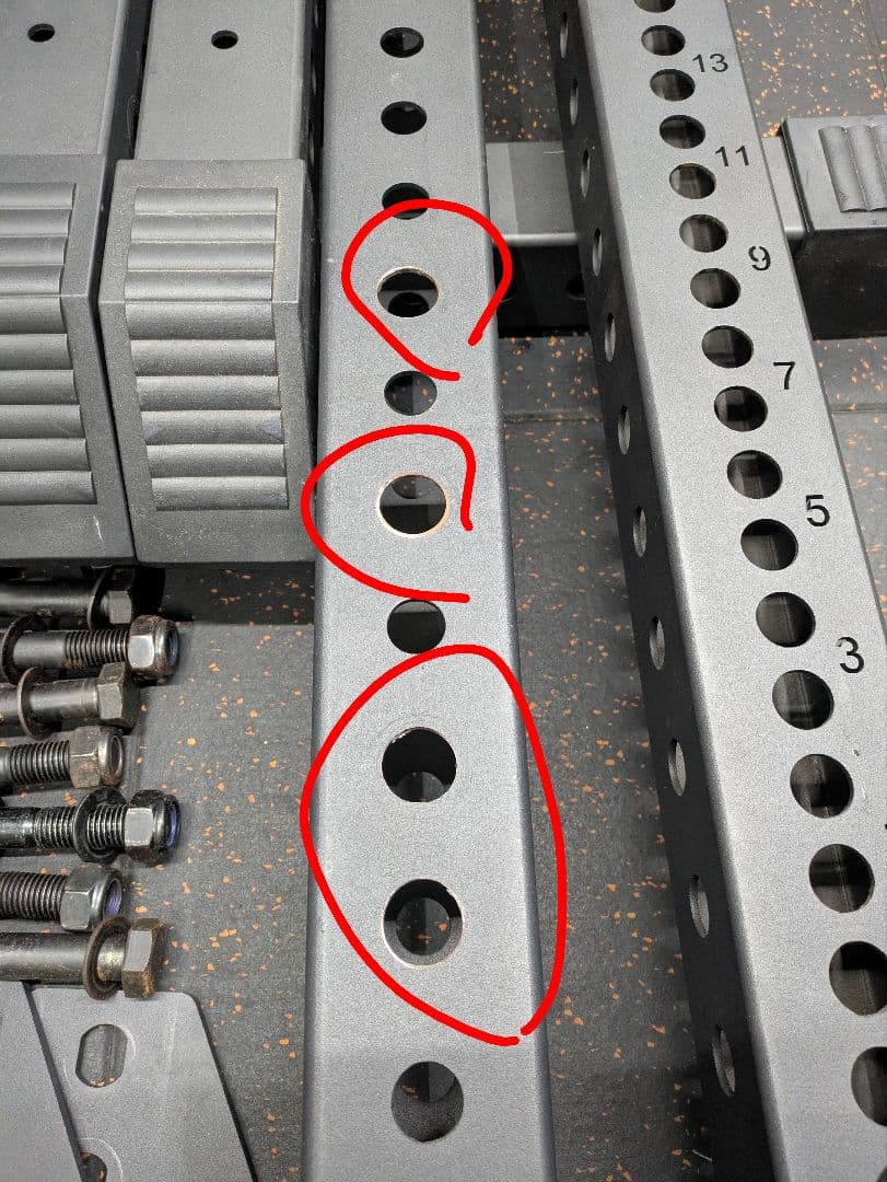 【引取限定】MBC パワー スクワットスタンド セーフティなし