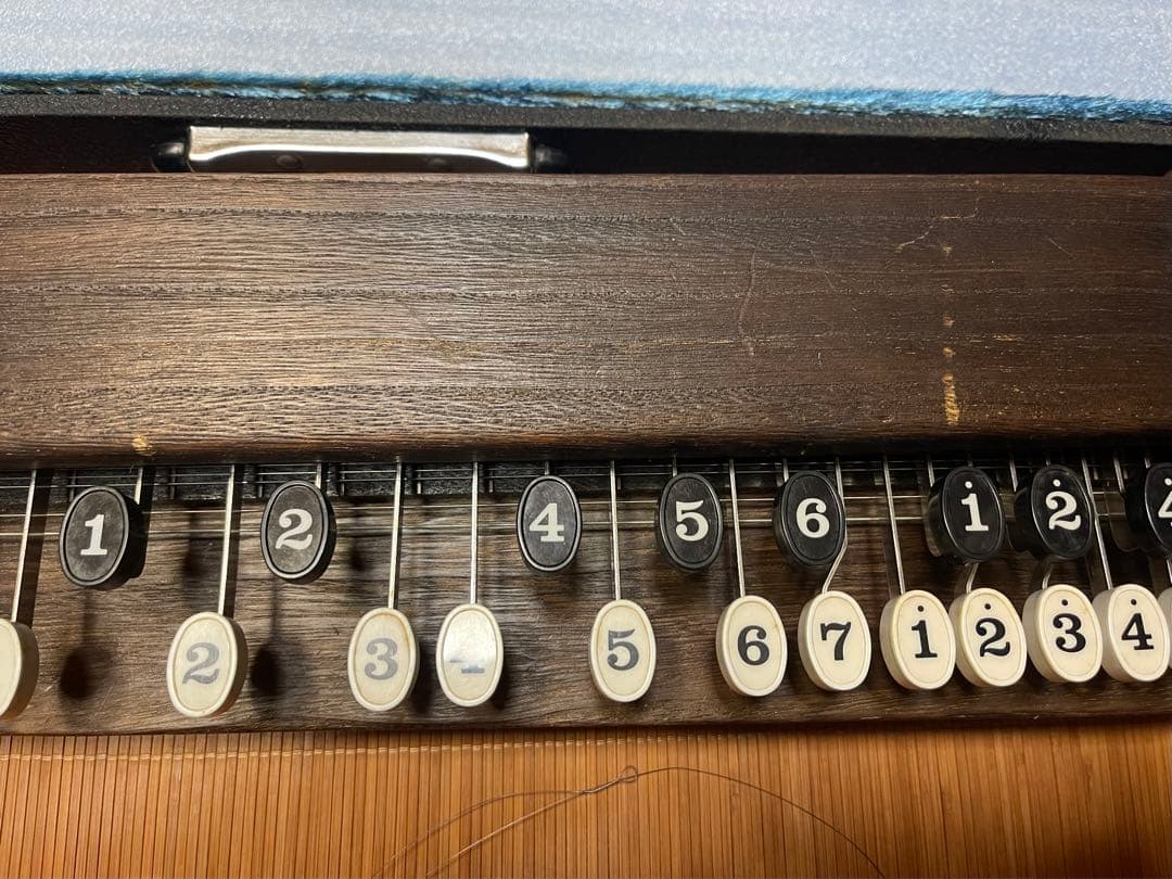 美品　大正琴　秀峯