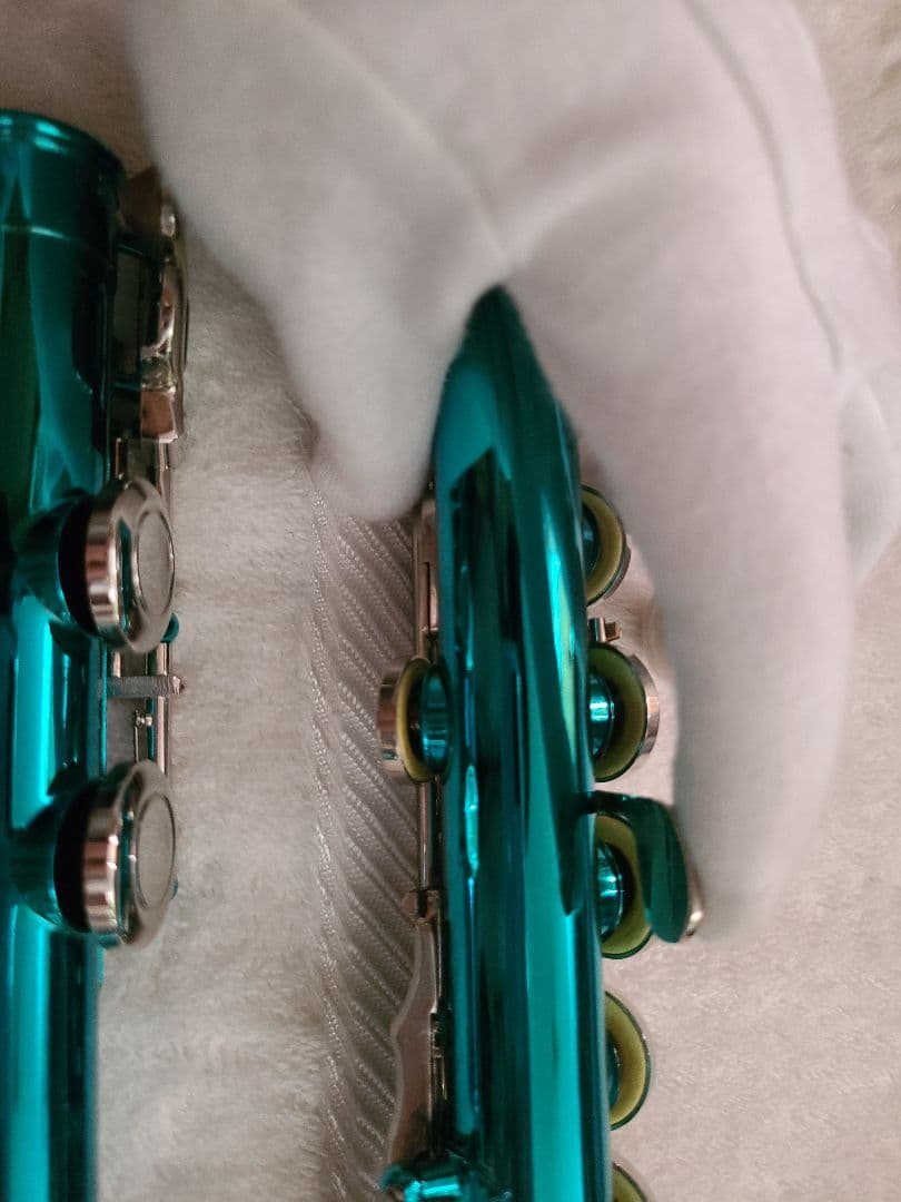 Eastar フルート本体 ケース付き メタリックブルー