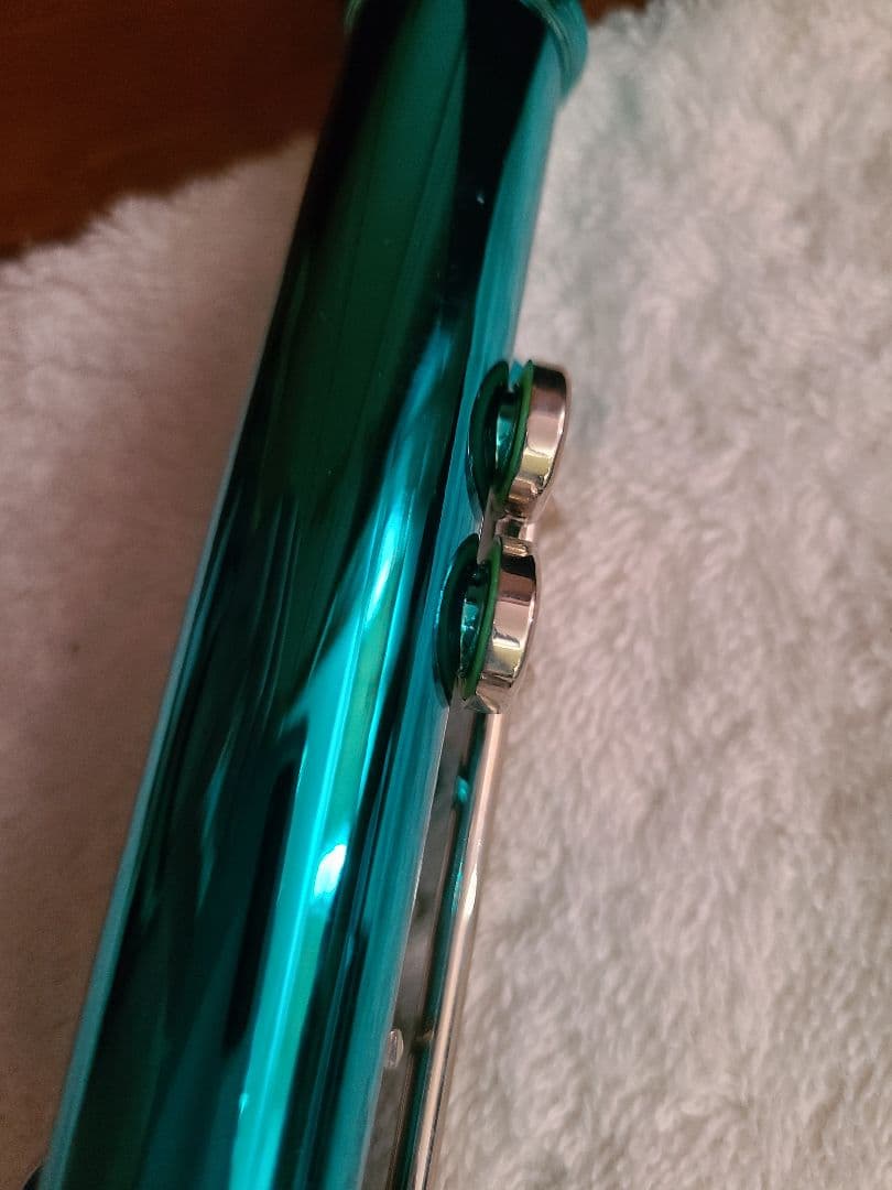 Eastar フルート本体 ケース付き メタリックブルー