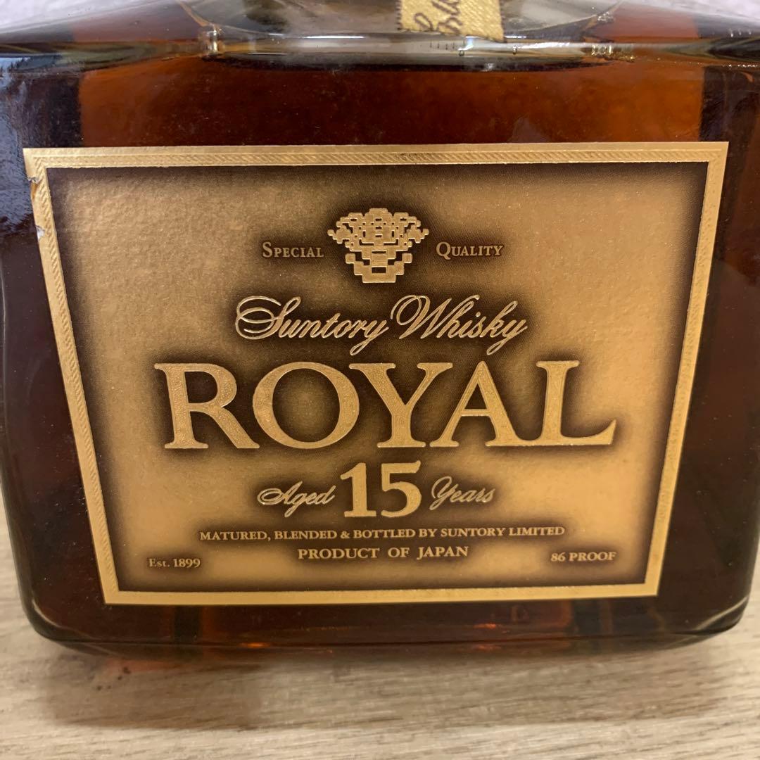 古酒サントリー 15年 ゴールドラベル 750ml