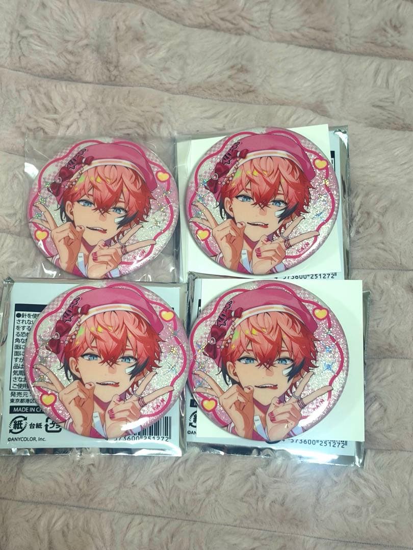 赤城ウェン 缶バッジ ぎゃうるふ