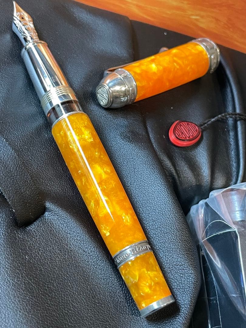 アウロラ　万年筆　マーレ・イオニア　M