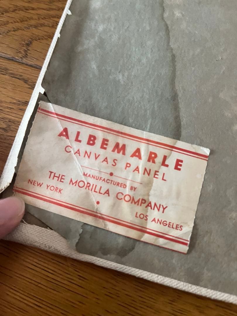 ヴィンテージ 油絵 アート hooked vintage RRL ラルフローレン