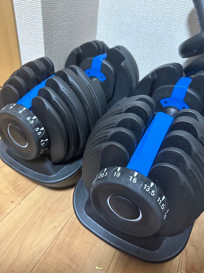 ダンベル　可変式　24kg ２つセット