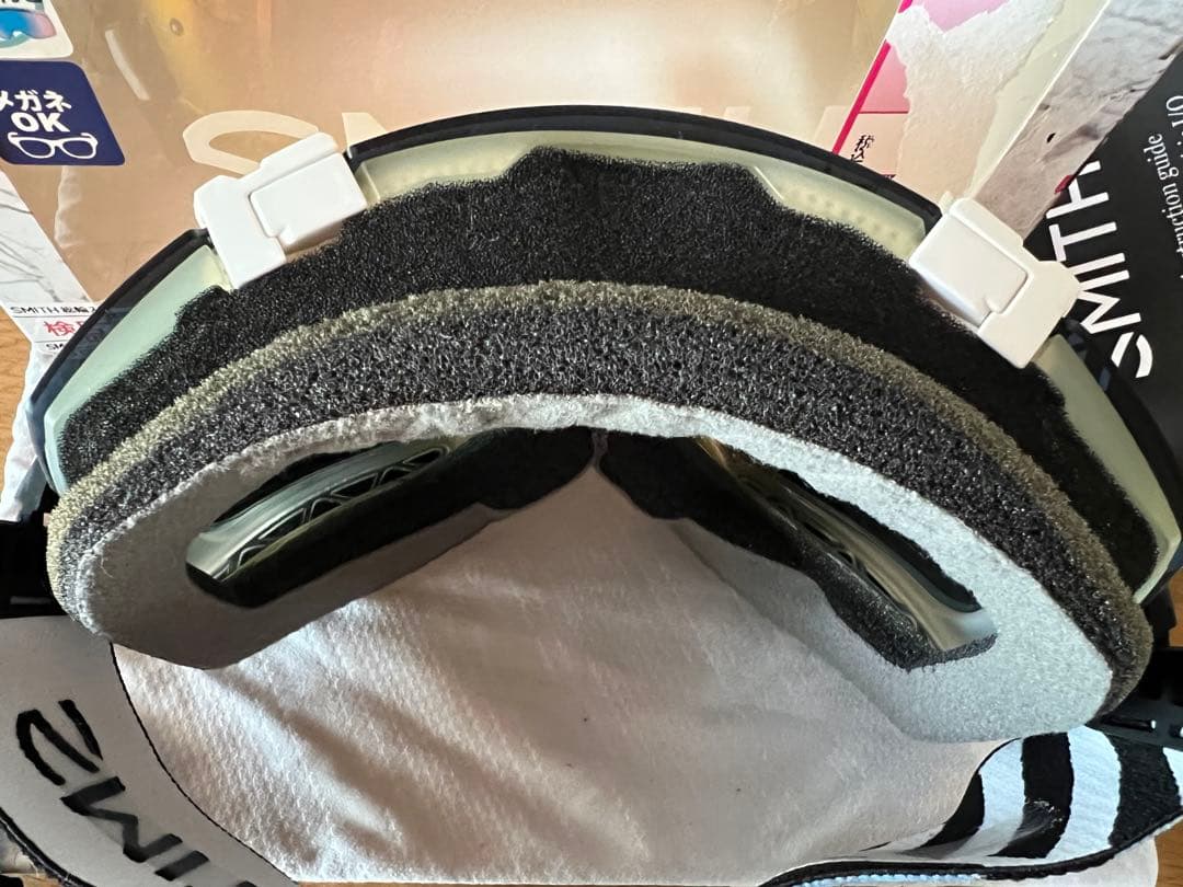 SMITH ゴーグル 交換可能レンズと付属品、収納ケース2個付き