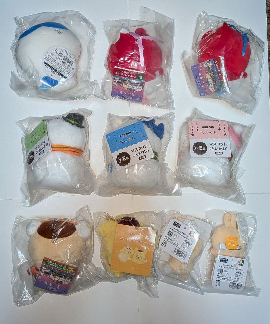 ちいかわ　マスコット　ぬいぐるみ　まとめ売り