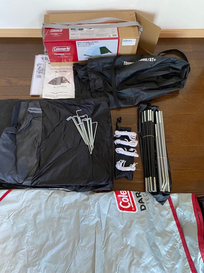 Coleman TOURING DOME/ST+ テント　使用回数一回のみ