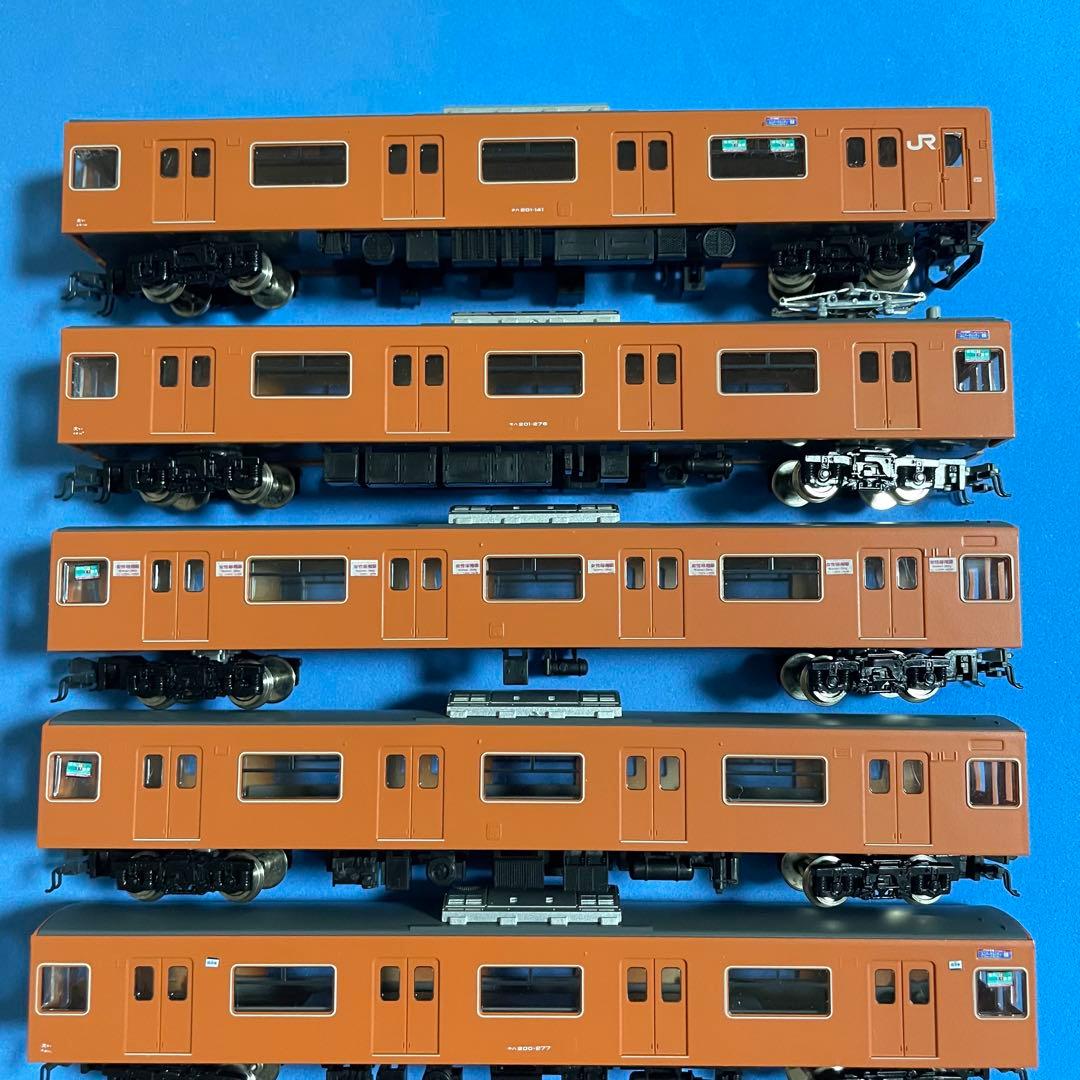 【4657】Nゲージ グリーンマックス 201系 8両キット M車両有