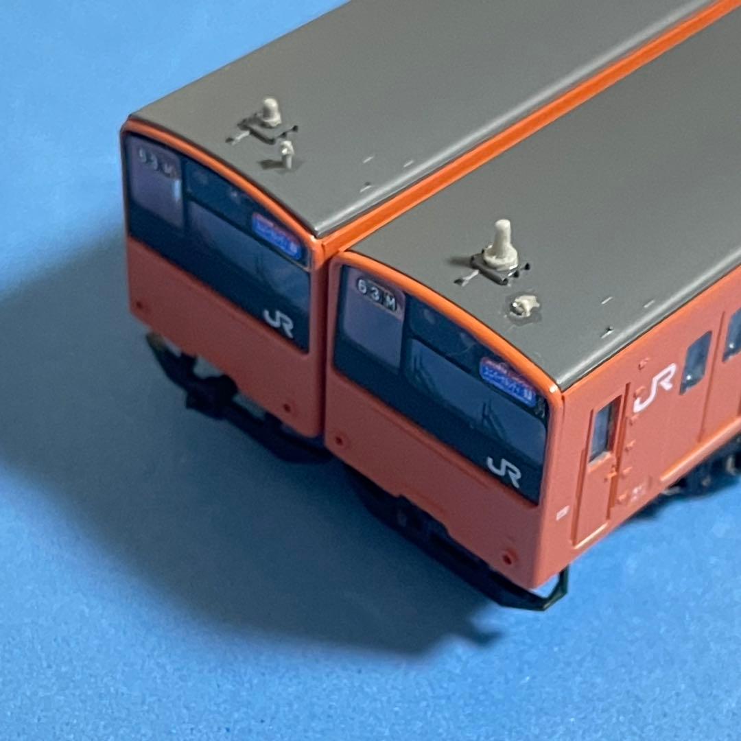 【4657】Nゲージ グリーンマックス 201系 8両キット M車両有