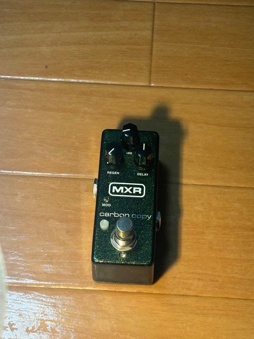早い者勝ち！　MXR carbon copy モジュレーションディレイ