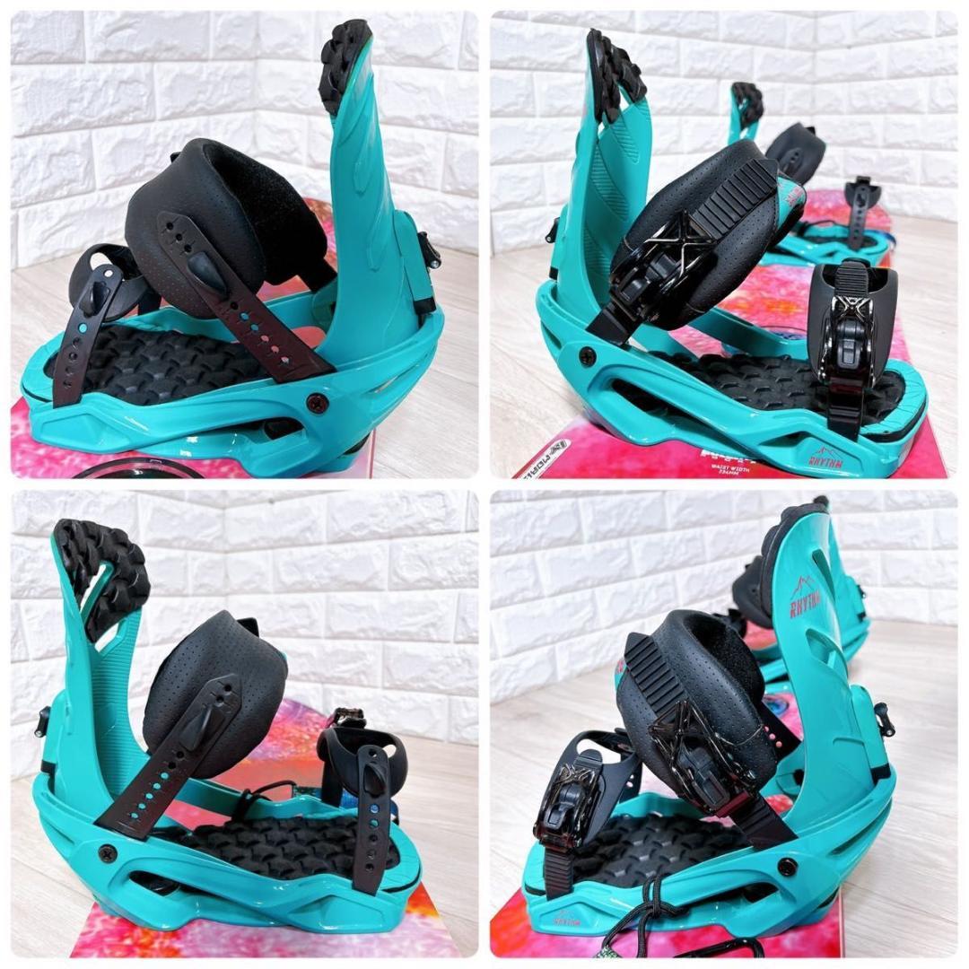 レディース スノボーセット スノーボード NITRO 146 サロモン リズム