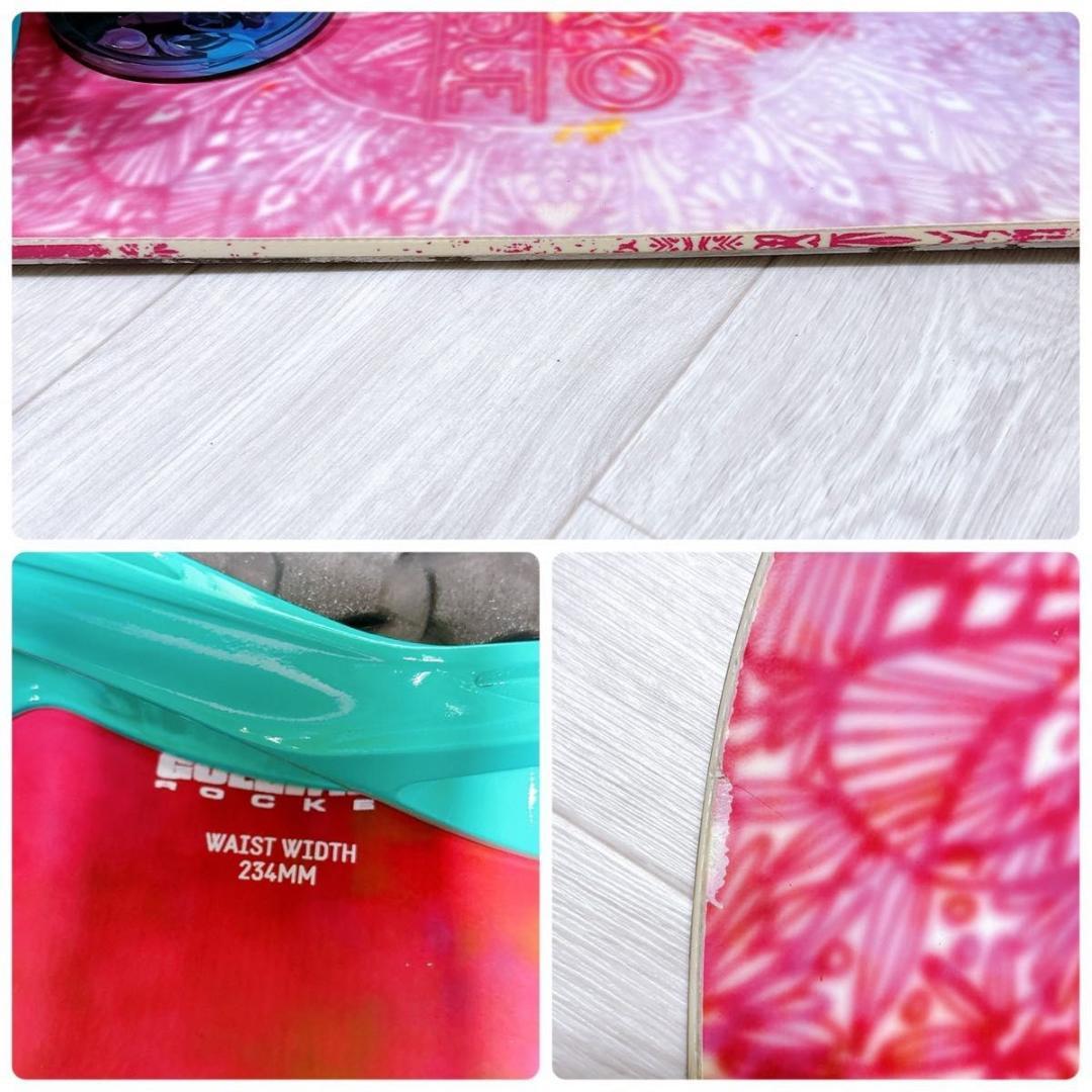 レディース スノボーセット スノーボード NITRO 146 サロモン リズム