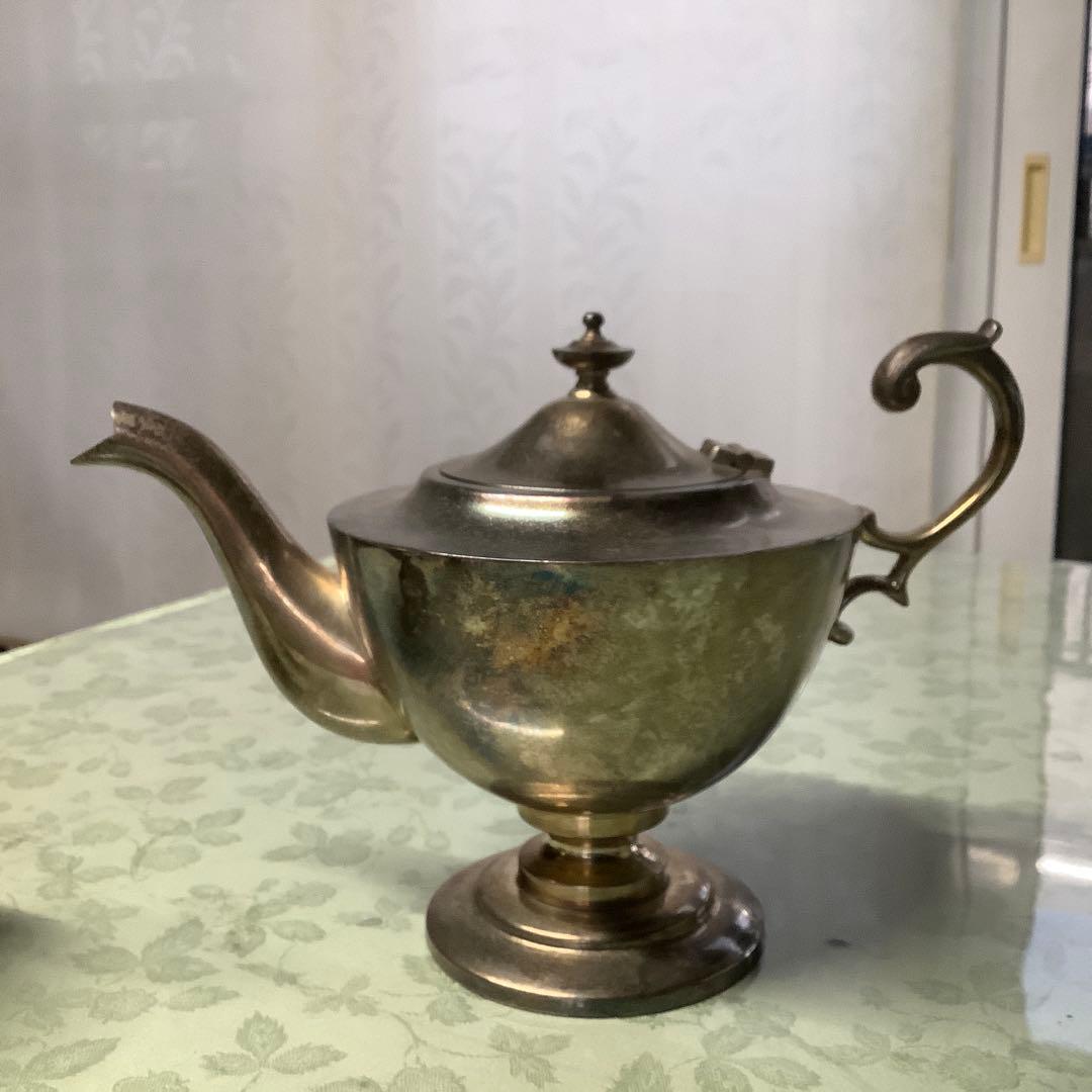 クラシック洋式銀鍍金ティーセット