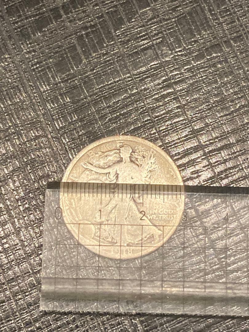 1918 ウォーキングリバティ ハーフダラー　銀貨 　50セント