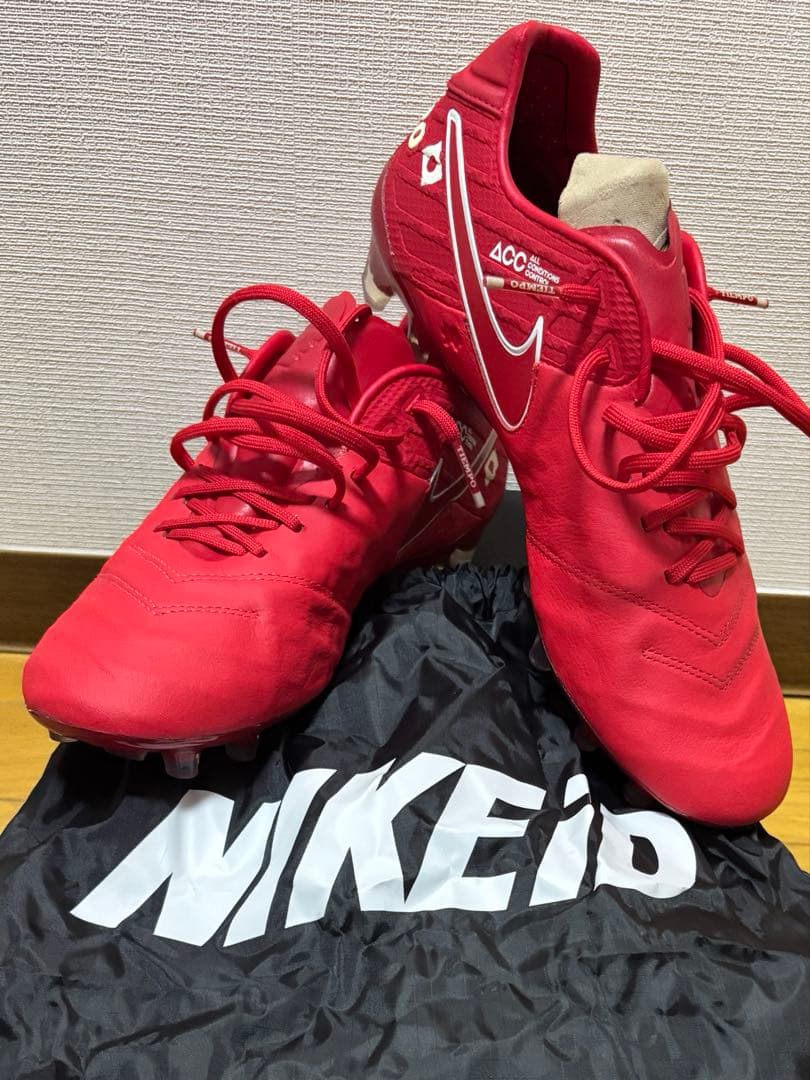 【激レア】NIKE ID ティエンポ FG サッカースパイク27㎝ 箱&袋付き