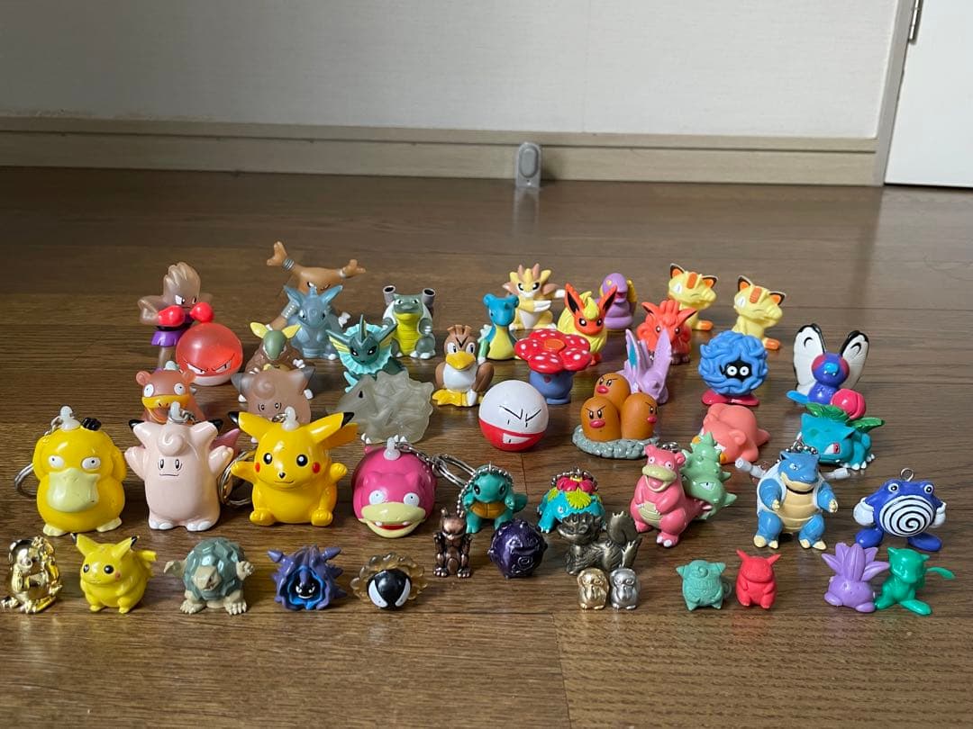 初期ポケモンキッズ指人形・メタルコレクション・キーホルダー等まとめ売り
