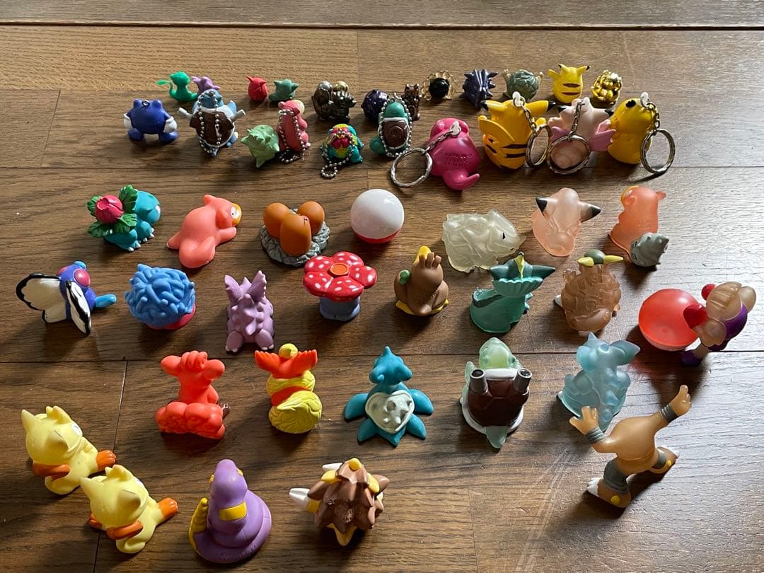 初期ポケモンキッズ指人形・メタルコレクション・キーホルダー等まとめ売り