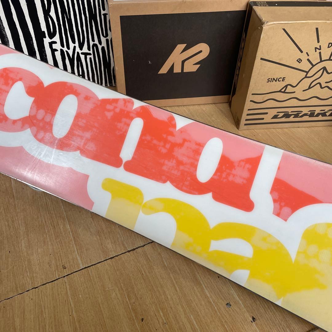 FANATIC×5150　ファナティック　バインディング付スノーボードセット