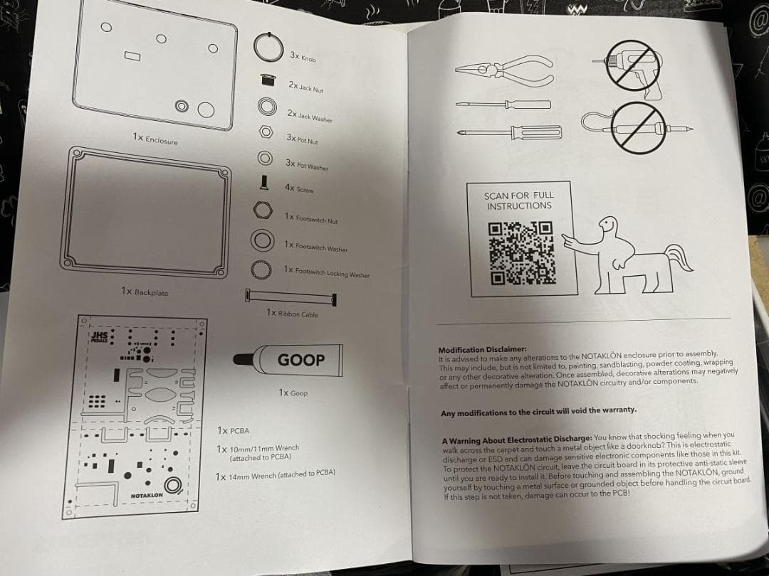 【組み立て済み】JHS NOTAKLON キット KLONクローン