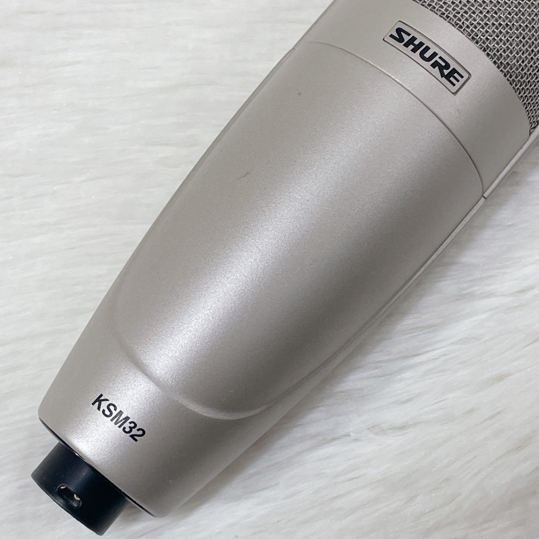 希少【美品】SHURE コンデンサーマイク【KSM32】②