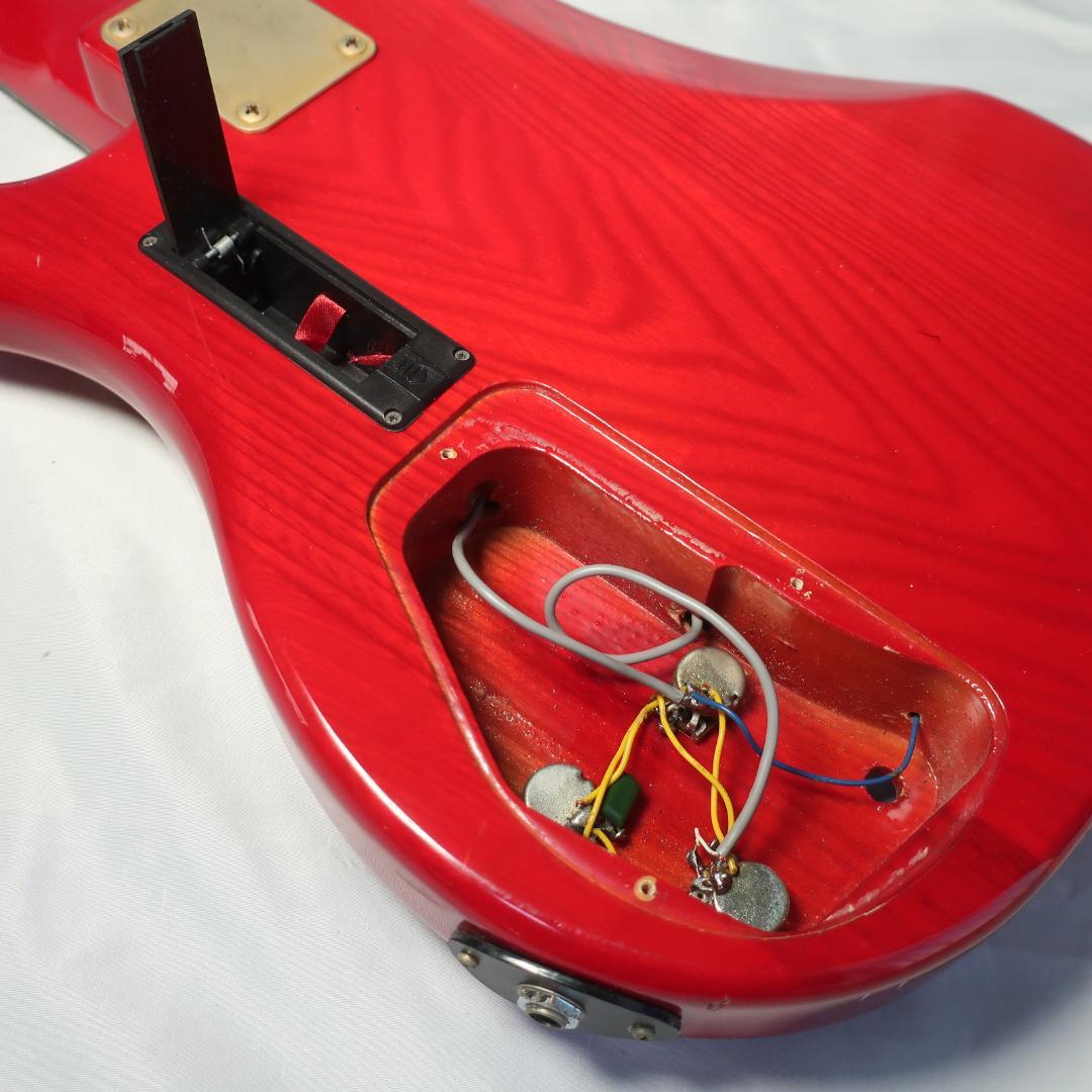 FERNANDES リボルバー エレキベース 純正ケース付 GOTOHペグ装備