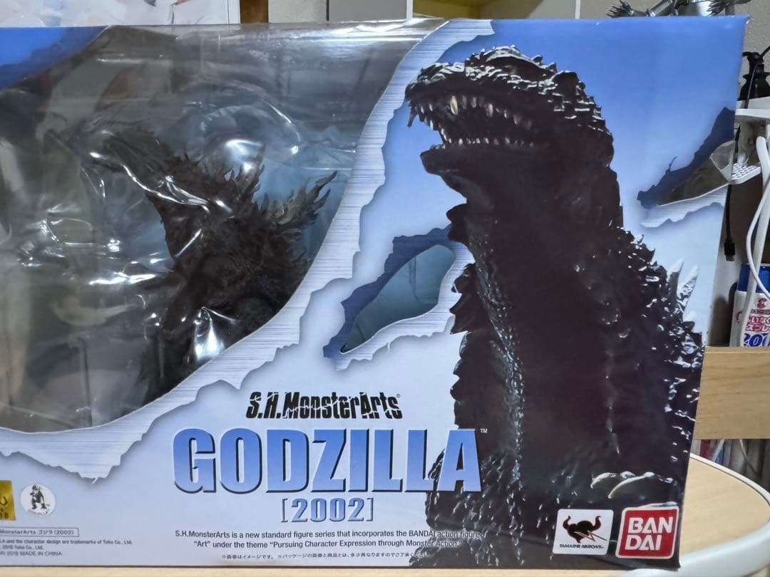 BANDAI S.H.MonsterArts ゴジラ [2002]、機龍セット
