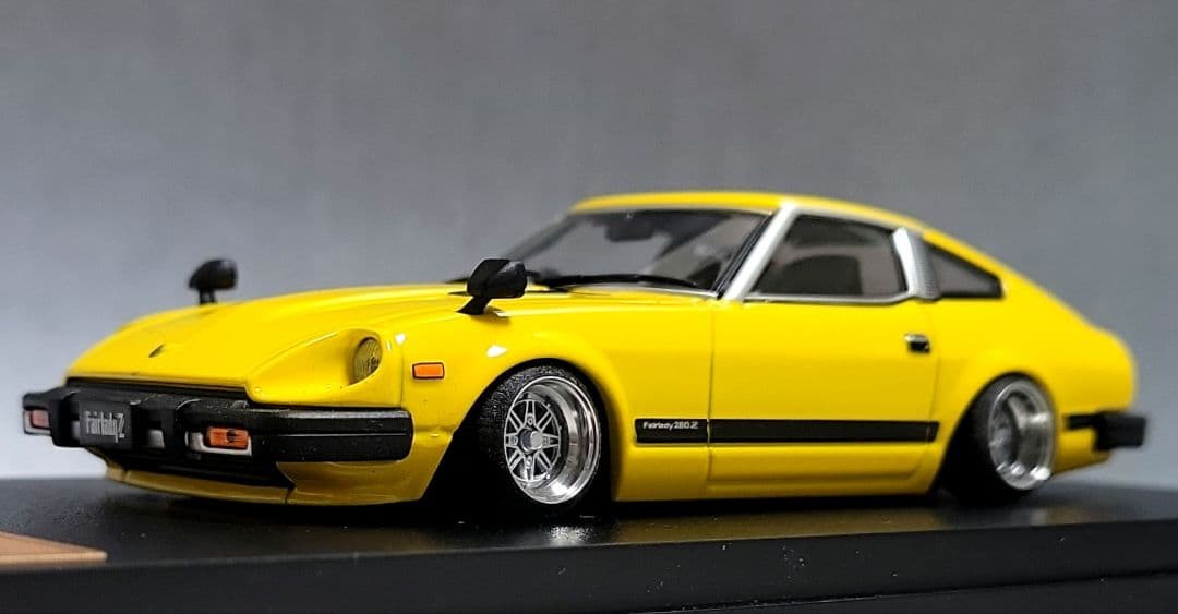 1/43　フェアレディZ改　130Z　SSRマークⅢ　アルミ製　深リム