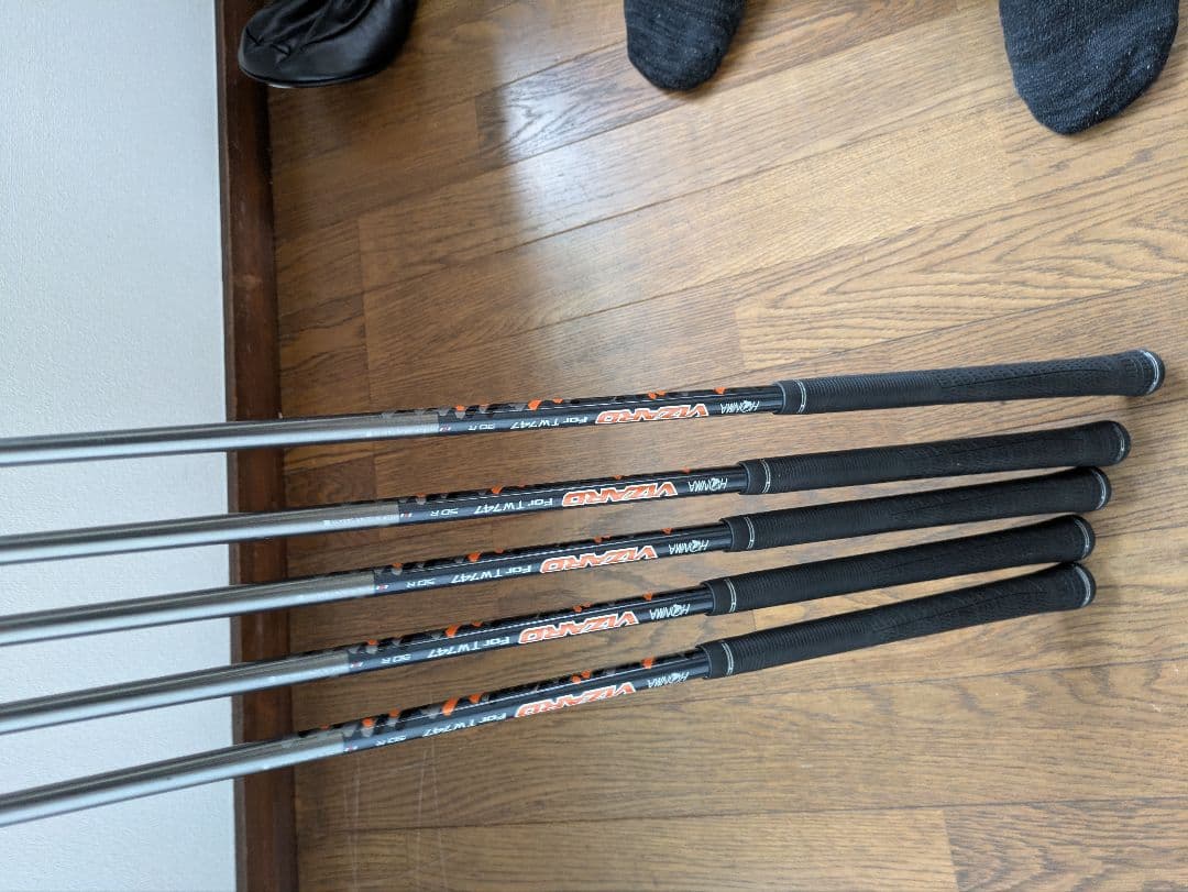 ホンマ左用アイアンTW747P