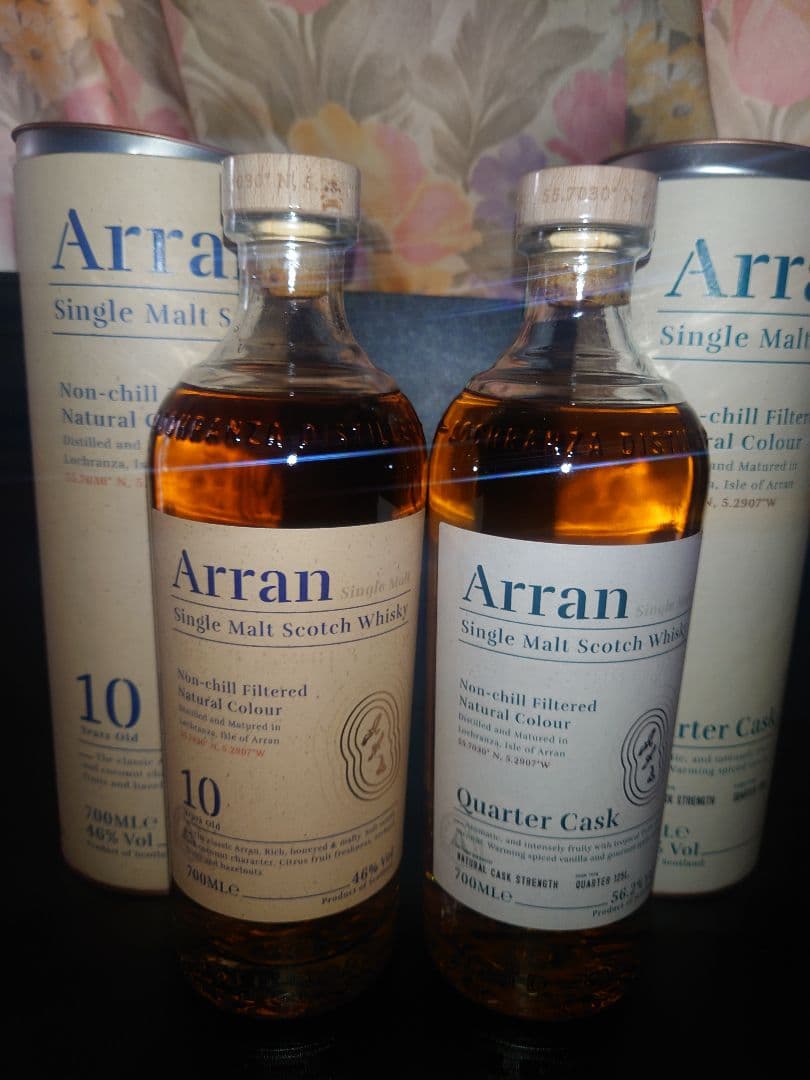 Arran 10年 & Quarter Cask セット