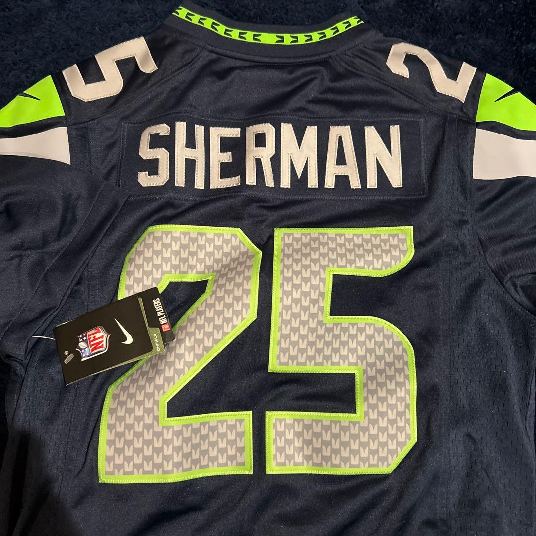 【大幅値下げ】NFL公式NIKEシアトルシーホークス リチャードシャーマン 25