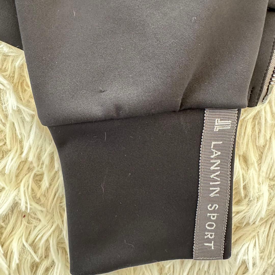 美品【LANVINSPORT】ランバンスポール42 長袖 ジップ ゴルフ