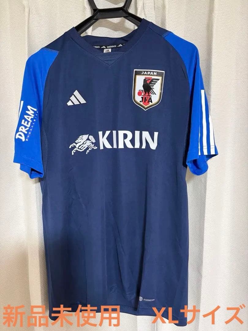 サッカー日本代表 トレーニングウェア 上下セット XLサイズ 2023年