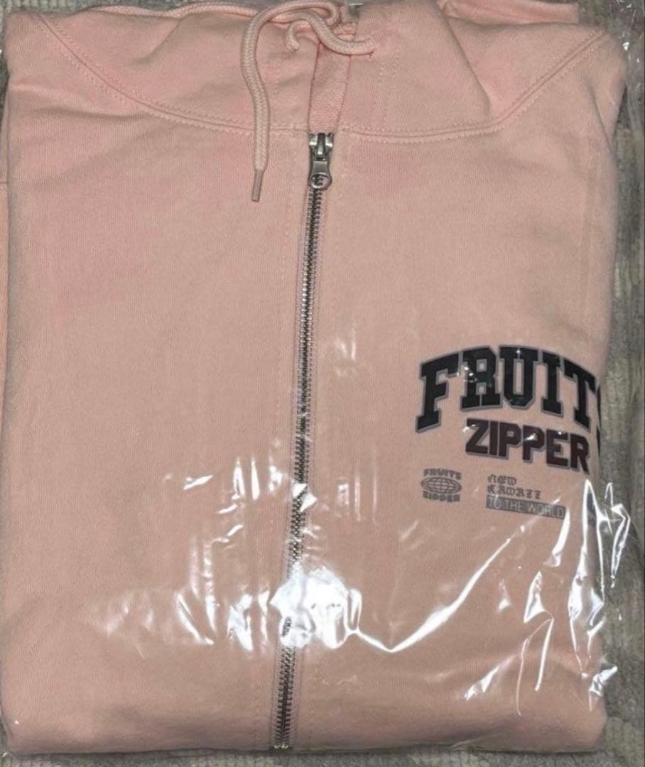 【新品未開封】FRUITSZIPPER 推しアピ パーカー 松本かれん