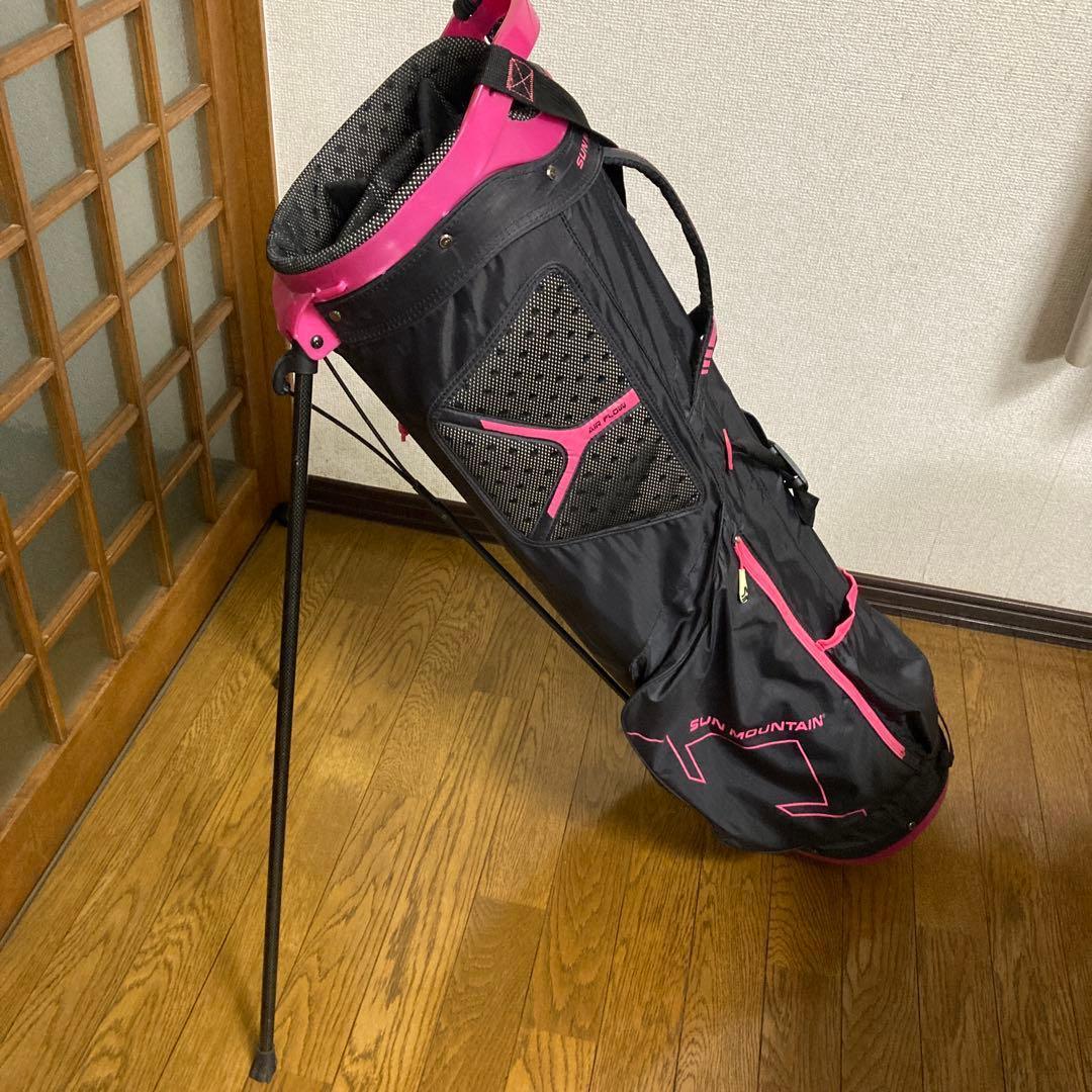 『超軽量』サンマウンテン　スタンド式キャディーバッグ