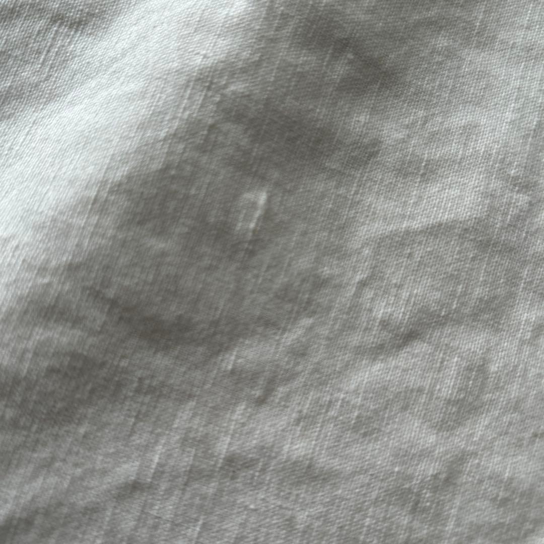 ヴィンテージ　リネン＆コットン大判クロス　約110×180 ブロカント　蚤の市