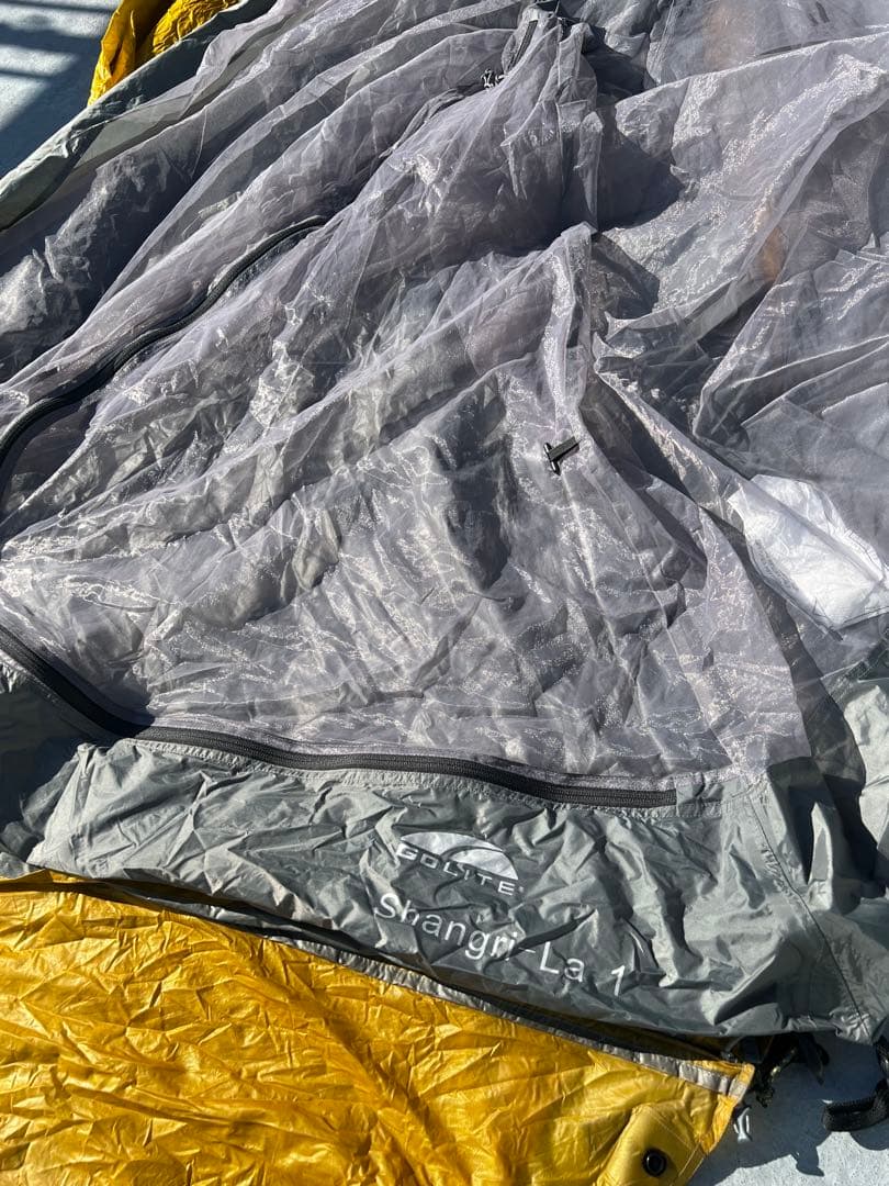 ＵＬテント入門に！ GoLite SHANGRI-LA シャングリラ1 +ネスト