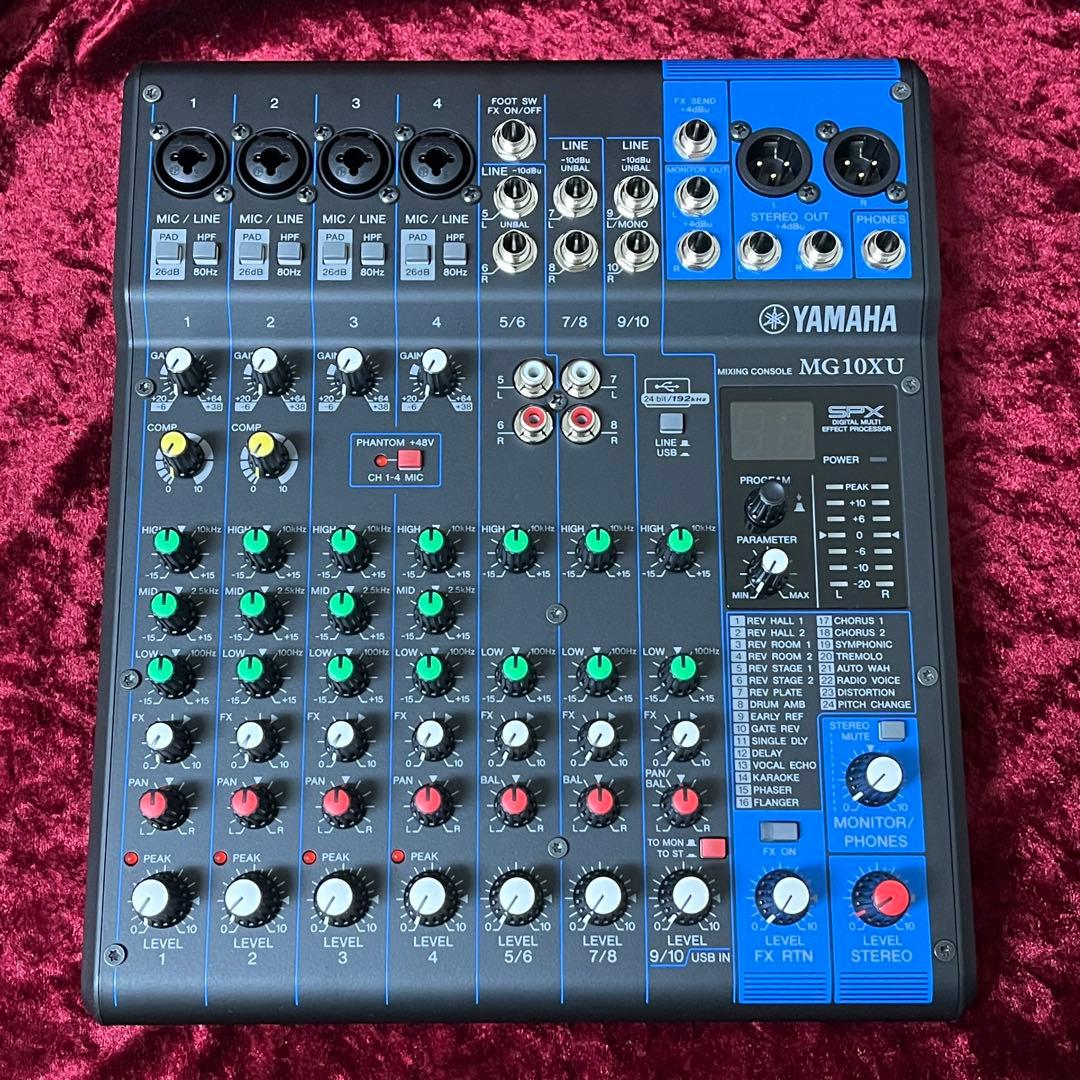 配信機器・PA機器・レコーディング機器 YAMAHA MG10XU