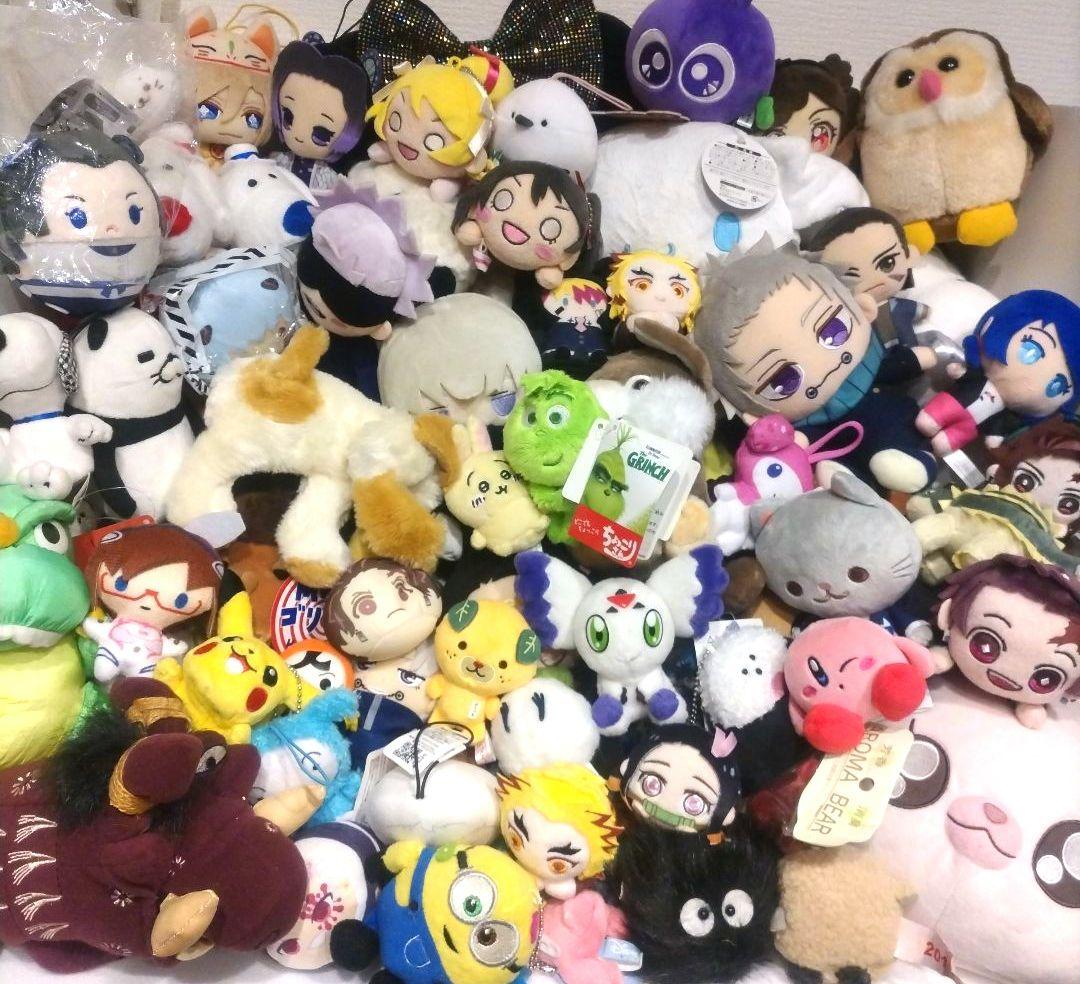 アニメ キャラクター アニマル その他 ぬいぐるみ 大量 まとめ 約80個 ⑯