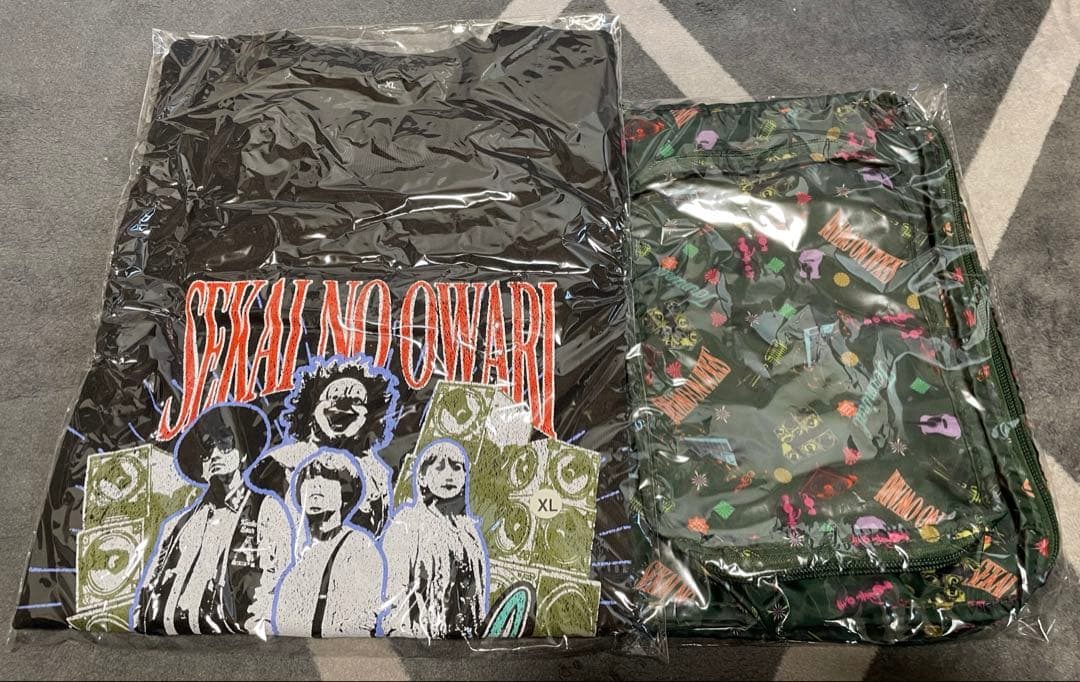 SEKAI NO OWARI Terminal Tシャツブラック XL