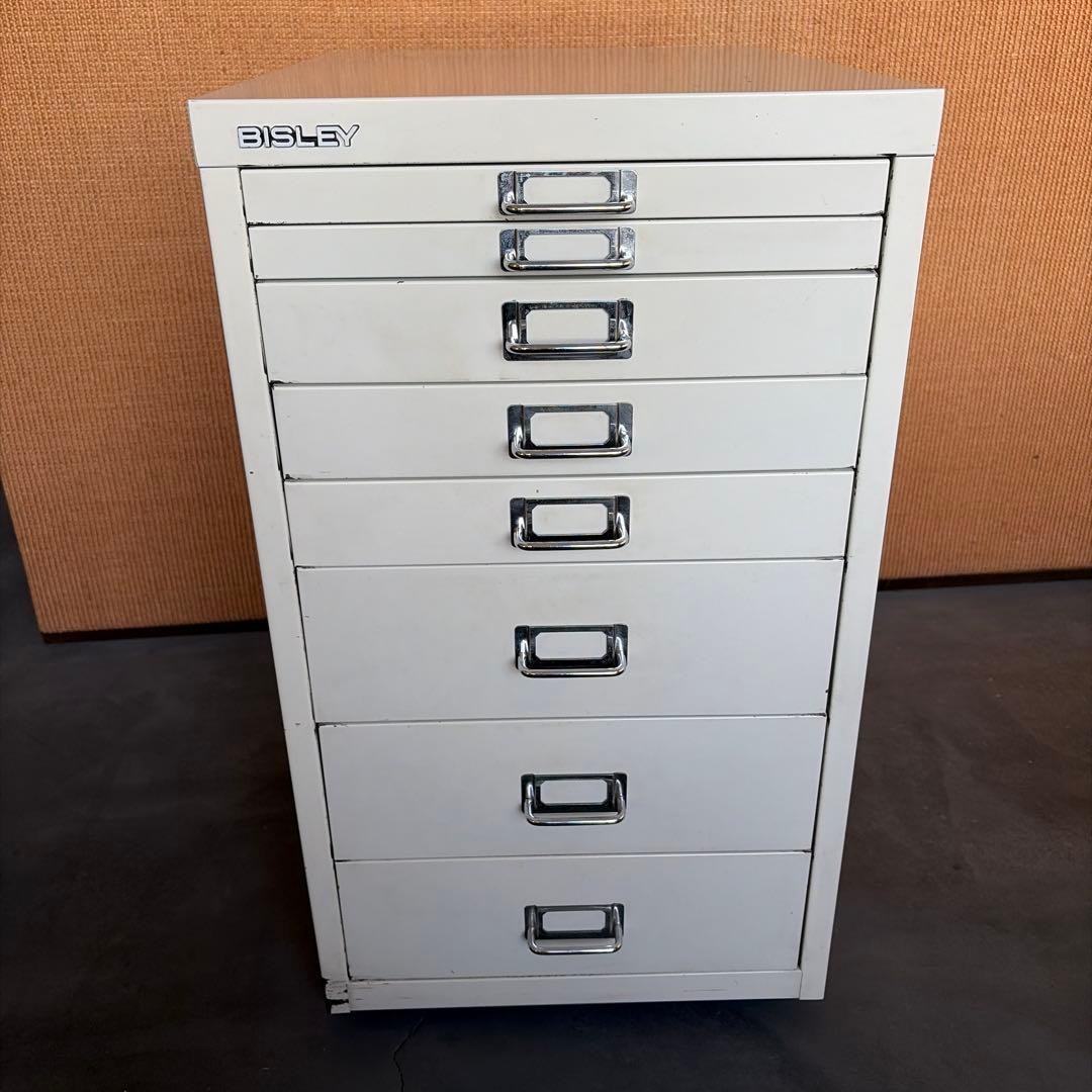や*ど様 BISLEY（ビスレー）A3 8段キャビネット 中古 C 送料込み